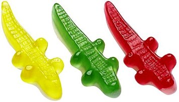 Bonbons crocodile années 80
